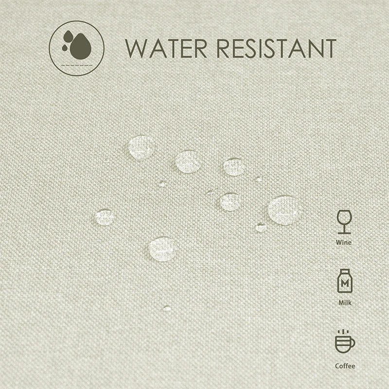 Bluejw 190gsm Optional Standard Size Rectangular Modern Faux Burlap Tablecloth for Wedding Decoration - Image 5